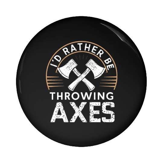 Axe Throwing Enthusiasts Championship Precision Pin Buttons