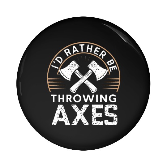 Axe Throwing Enthusiasts Championship Precision Pin Buttons