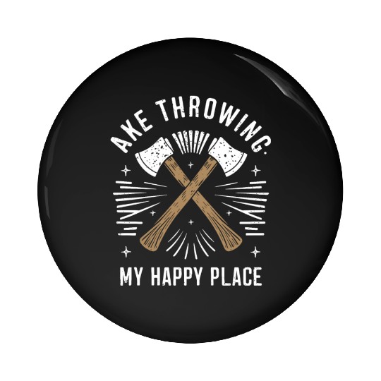 Axe Throwing Enthusiasts Championship Precision Pin Buttons