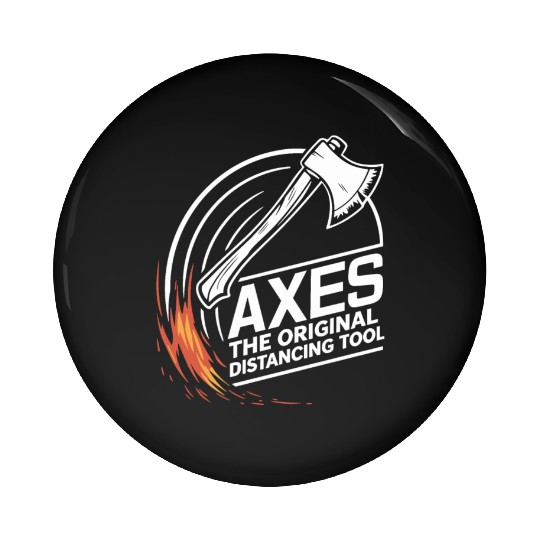 Axe Throwing Enthusiasts Championship Precision Pin Buttons