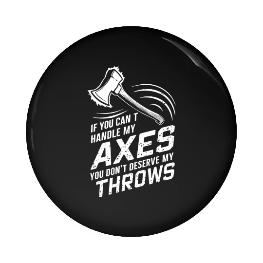 Axe Throwing Enthusiasts Championship Precision Pin Buttons