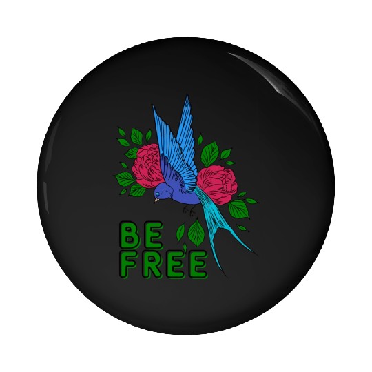 Nature's Freedom: Be Free and Embrace the Outdoor Pin Buttons