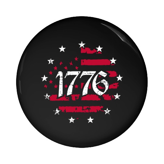 1776 Stars Pin Buttons