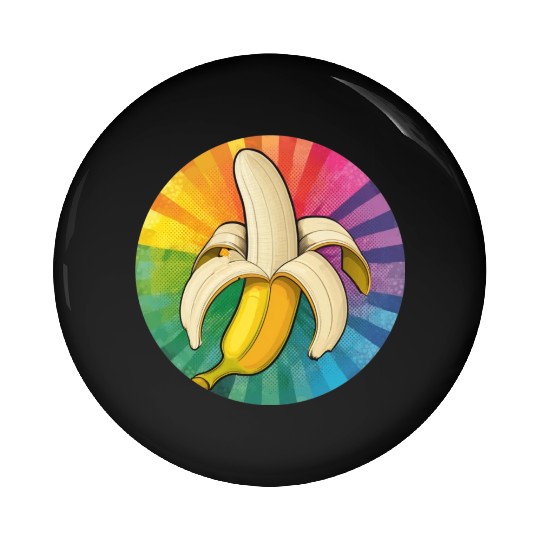 LGBTQ Banana Pin Buttons