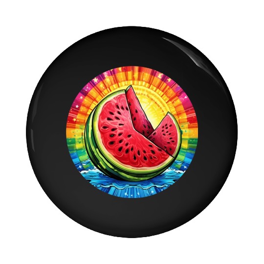 LGBTQ Melon Pin Buttons