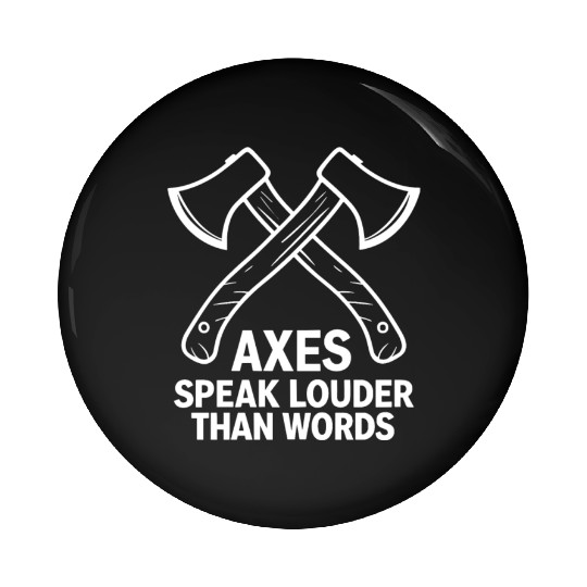 Axe Throwing Enthusiasts Championship Precision Pin Buttons