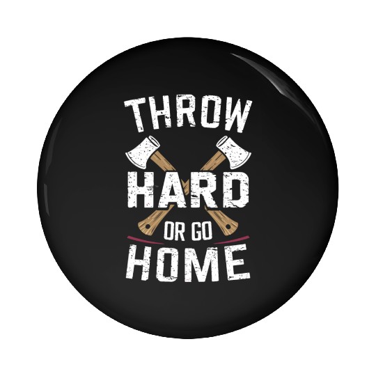 Axe Throwing Enthusiasts Championship Precision Pin Buttons