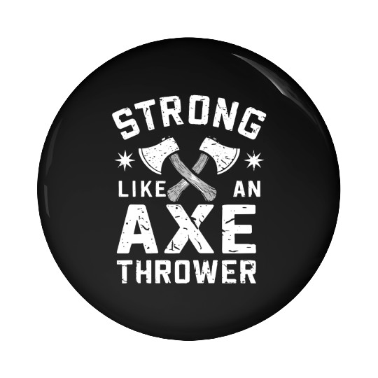 Axe Throwing Enthusiasts Championship Precision Pin Buttons