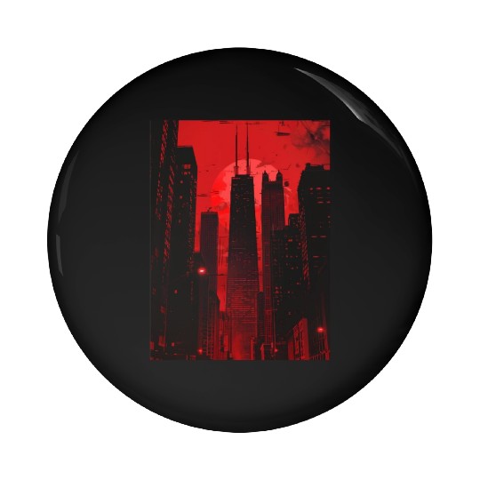 875 North Michigan Avenue Pin Buttons