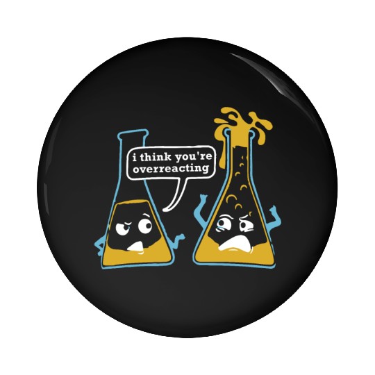 Funny Humor Science Teacher Unisex Pin Buttons