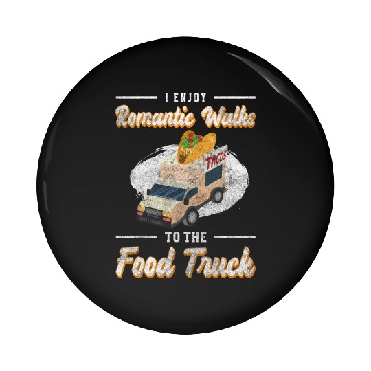 Food Truck Foodie Pin Buttons