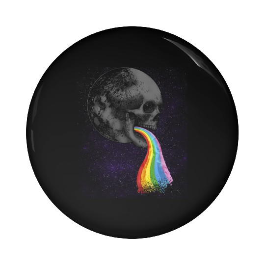 Goth Rock Satan Unicorn Festivals Death Metal Pin Buttons