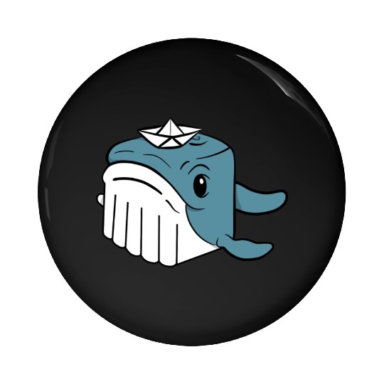 whale orca Pin Buttons