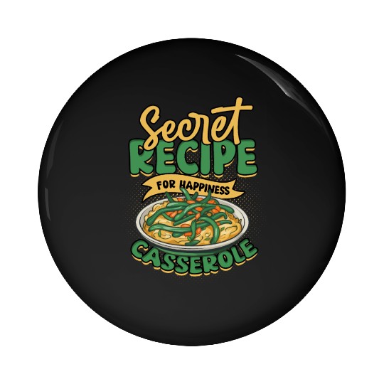 Green Bean Casserole Pin Buttons
