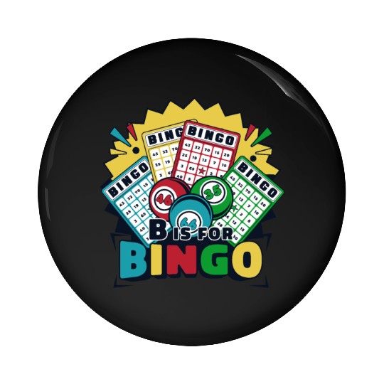 B Is For Bingo Daubers Professional Caller Bingo Pin Buttons