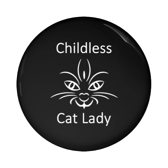 "Childless Cat Lady" Kamala Harris 2024 Pin Buttons