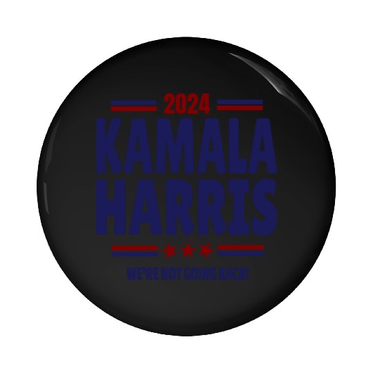 Kamala Harris 2024 for President Stars Pin Buttons