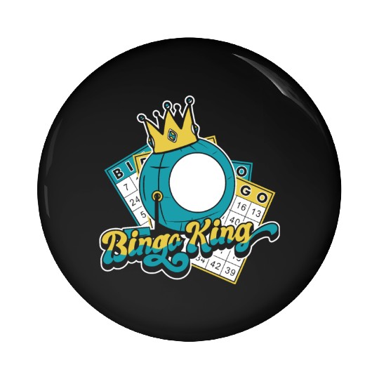 Bingo King Professional Caller Daubers Bingo Pin Buttons