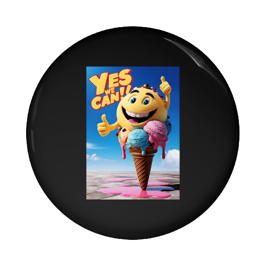 Ice Cream, Gift For Ice Cream Lovers Pin Buttons