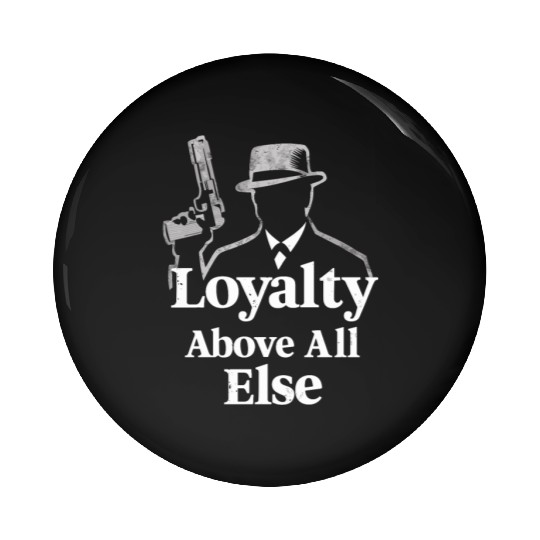 Mobster Gangster Mafia Organized Crime Boss Pin Buttons