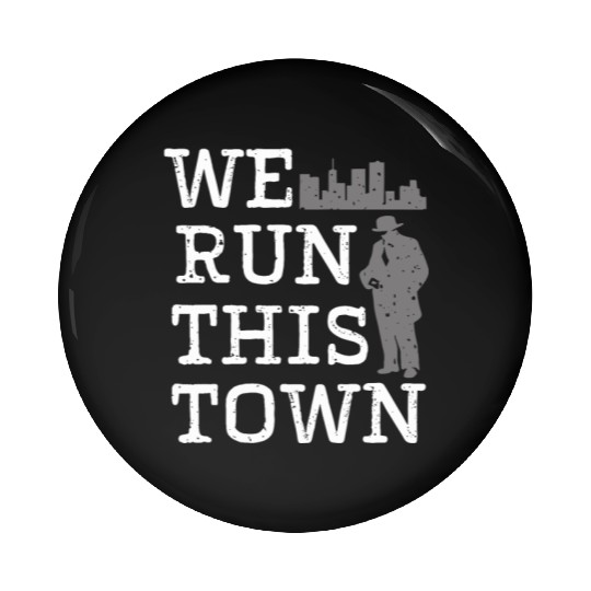 Mobster Gangster Mafia Organized Crime Boss Pin Buttons