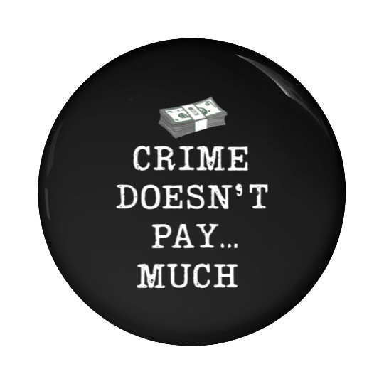 Mobster Gangster Mafia Organized Crime Boss Pin Buttons