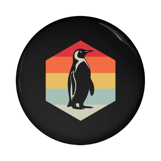Penguin Animal Zookeeper Pin Buttons
