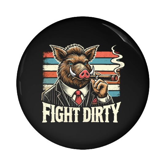 Mobster Gangster Mafia Organized Crime Boss Pin Buttons