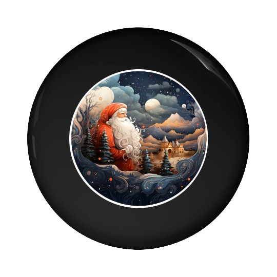 Welcome to the North Pole Pin Buttons