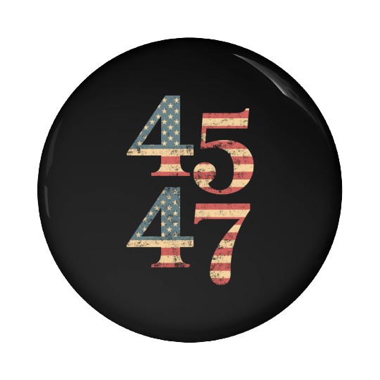 45 47 Vintage US Election Pin Buttons