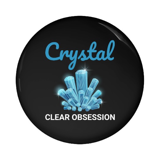 Crystal Collecting Rock Hunting Mineral Collector Pin Buttons