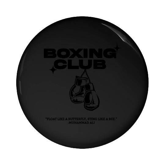 Boxing Club - kickboxing sport Pin Buttons