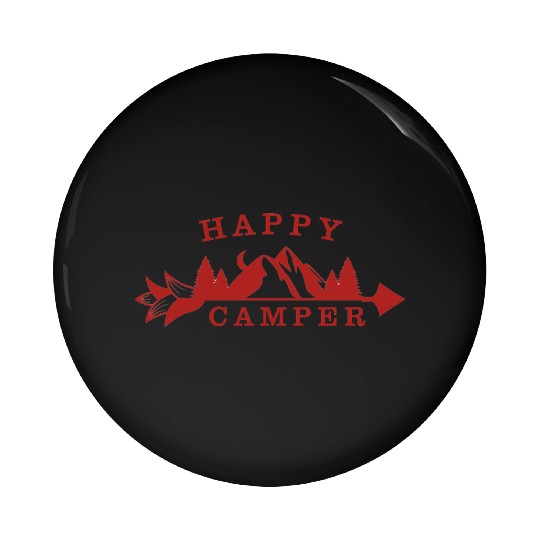 Happy Camper - Camping Lover Pin Buttons