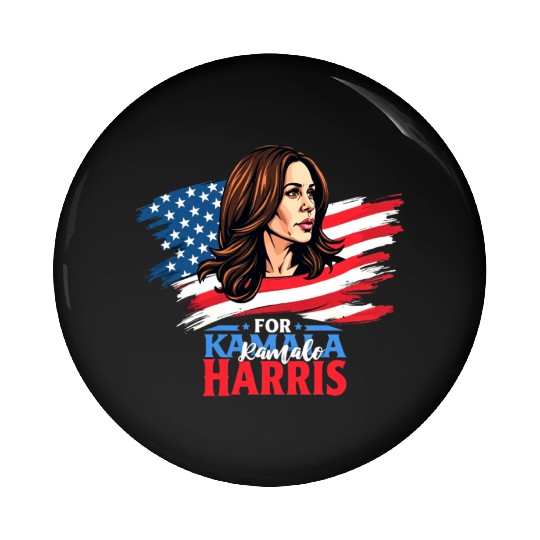 Presidential Election HARRIS WALZ 2024 Pin Buttons