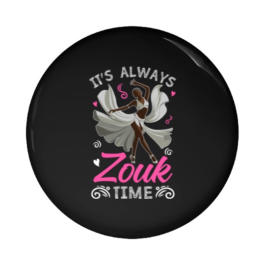 Zouk Dance Festival Design for Zouk Dancer Pin Buttons
