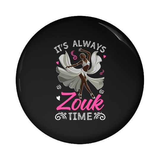 Zouk Dance Festival Design for Zouk Dancer Pin Buttons