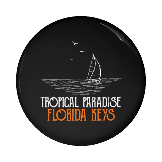West Keys TROPICAL PARADISE FLORIDA KEYS Pin Buttons