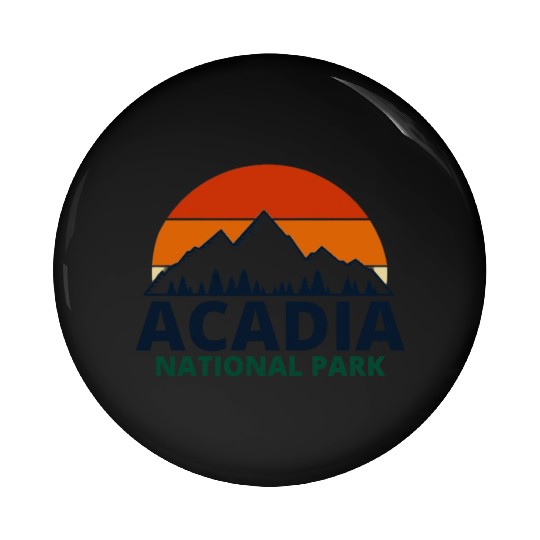 Acadia National Park Pin Buttons