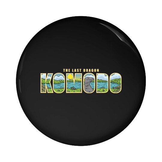 The Last Dragon Komodo Pin Buttons
