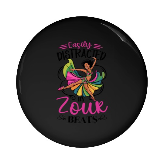 Zouk Dance Festival Design for Zouk Dancer Pin Buttons