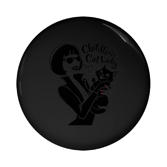 Childless Cat Lady Kamala Harris Pin Buttons