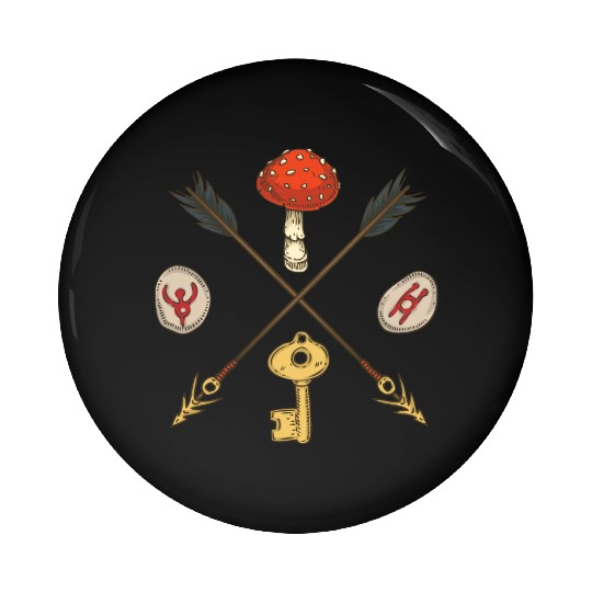 paganisem witchcraft Pin Buttons