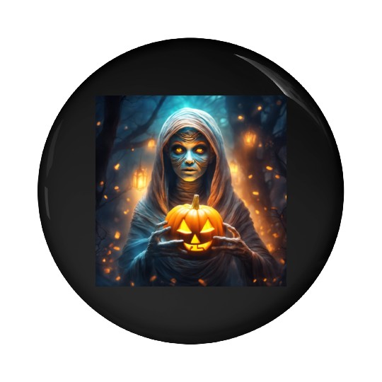 Mummy Lives Pin Buttons