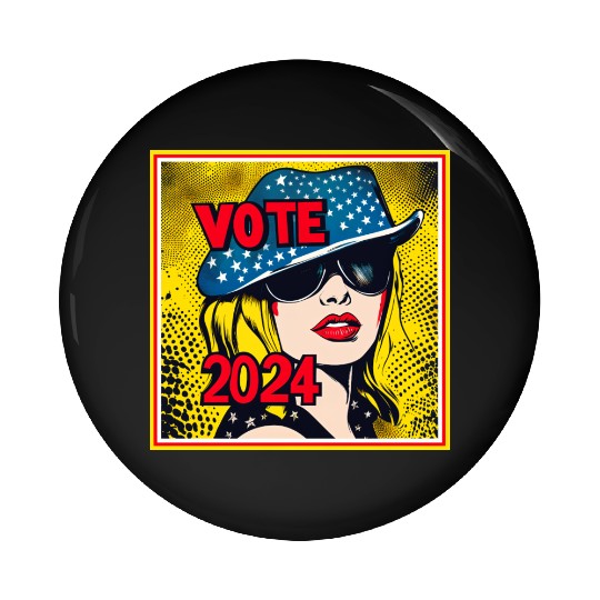 Vote 2024 Election Pin Buttons 00013