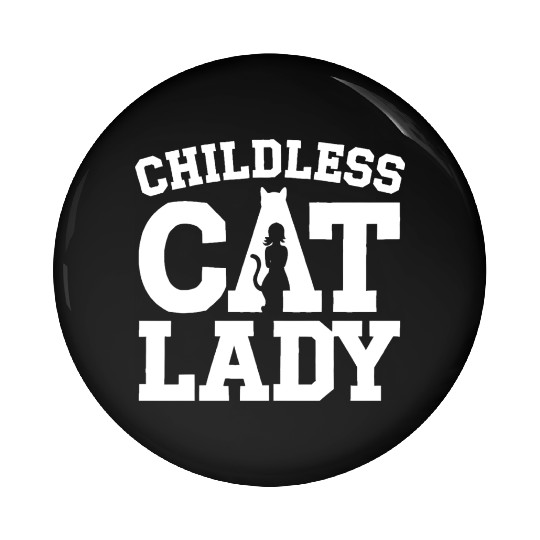 Childless Cat lady Kamala Harris Pin Buttons