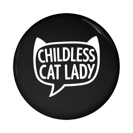 Childless Cat lady Kamala Harris Pin Buttons