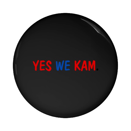 Yes We Kam America Voting Election Pin Buttons