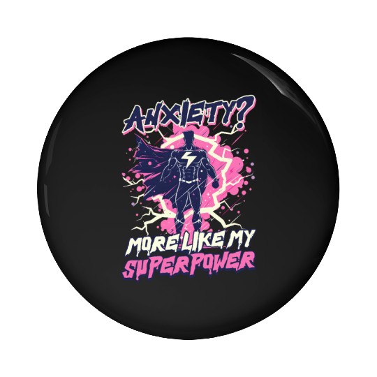 Depression Awareness Anxiety Like My Power Pin Buttons