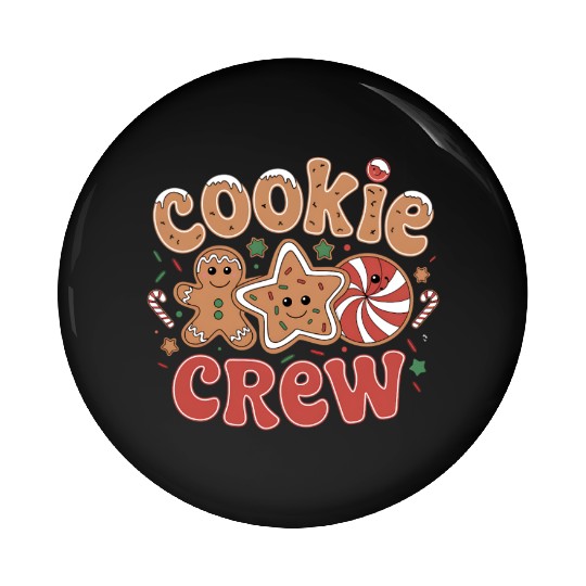 Cookie Crew Pin Buttons