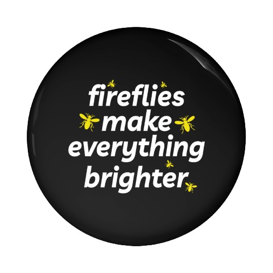 Fireflies Firefly Lightning Bug Insect Collector Pin Buttons